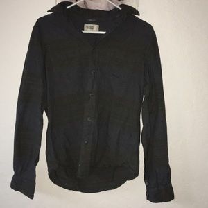 Black Collared Long Sleeve (MUST BUNDLE)